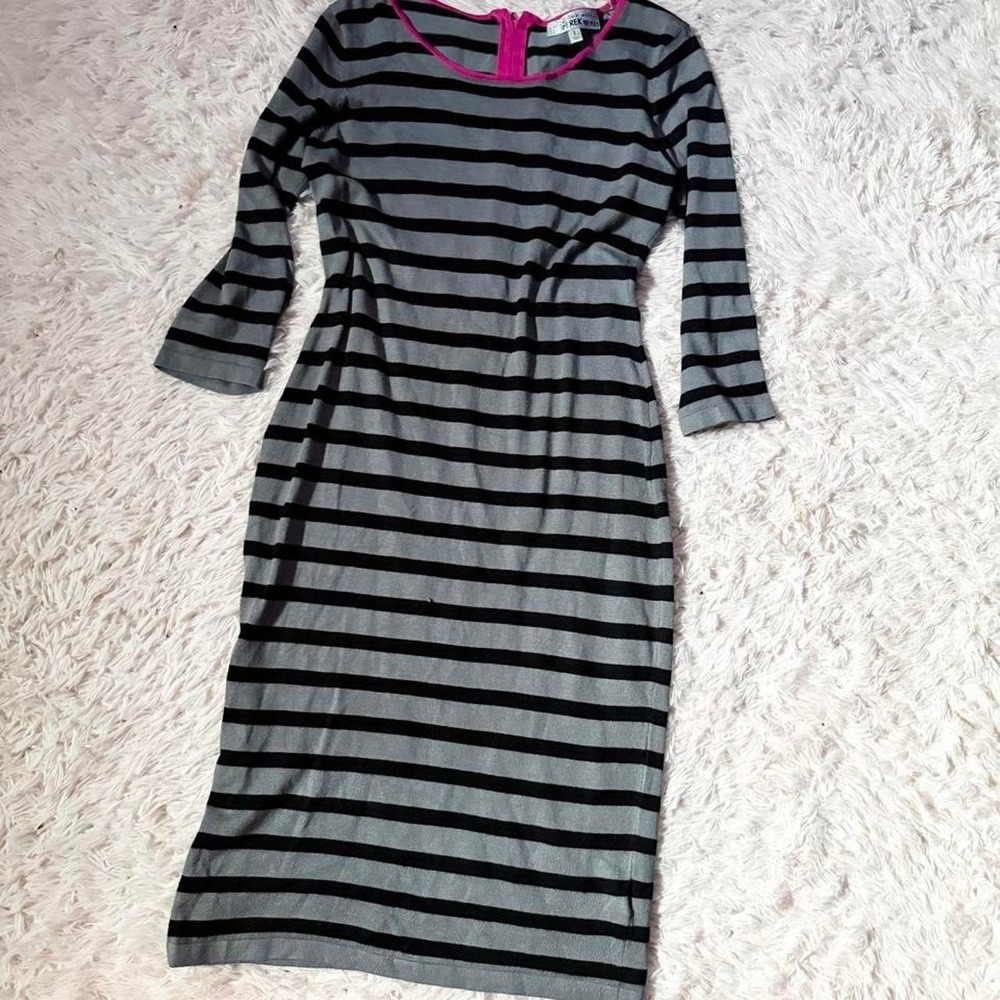 Vintage Y2K Grunge Bodycon Emo Hipster Dark Angel Sweater Dress Womens L Indie
